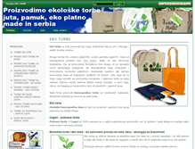 Tablet Screenshot of ekotorbe.com
